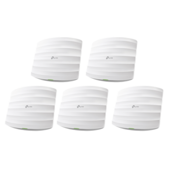 Kit de 5 Access Points / Doble Banda AC / 1350 Mbps / MU-MIMO / PoE 802.3af y Pasivo / 100 Clientes / 4 Antenas Internas