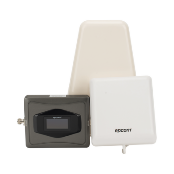 Amplificador Celular 4G / Triple Banda 850/1900/2100 MHz / Ganancia 68 dBm / Cobertura 600 m² / Kit Completo con Antenas y Cables