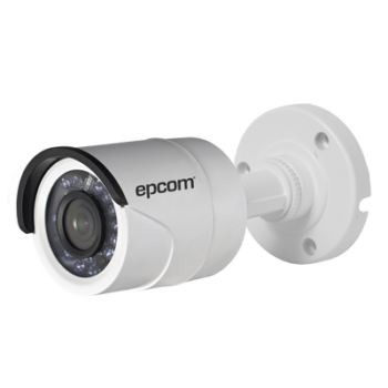 Bullet TURBOHD 720p / METÁLICA / Híbrida / GRAN COBERTURA / IR Inteligente 20 mts / Lente 3.6 mm / Exterior IP66