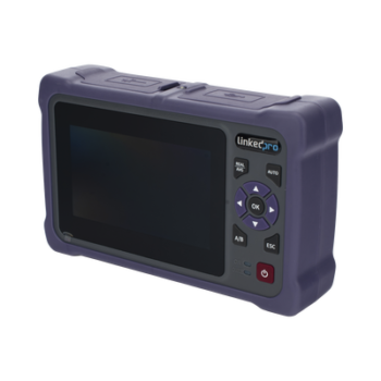 OTDR Touch / Fibra Óptica Multimodo / 850nm y 1300nm / Rango Dinámico 22/24 dB / Zona Muerta 1.5 m (4.9 ft) / VFL 10mW / OPM / Mapeo RJ45 / Batería 5000 mAh
