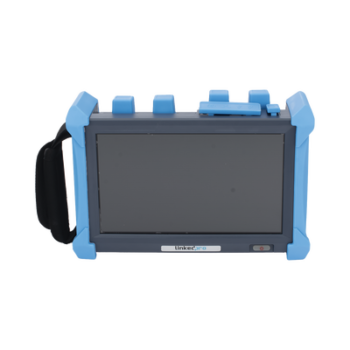 OTDR Portátil / Fibra Monomodo 1310/1550/1625 nm / Rango Dinámico 50 dB / Zona Muerta 0.8 m (2.62 ft) / Pantalla Táctil 8 Pulgadas / Hasta 420 km / VFL 5 mW