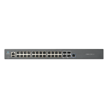Switch Capa 3 / 28 Puertos / 24 Gigabit / 4 SFP+ / 128 Gbps / Gestión en Nube