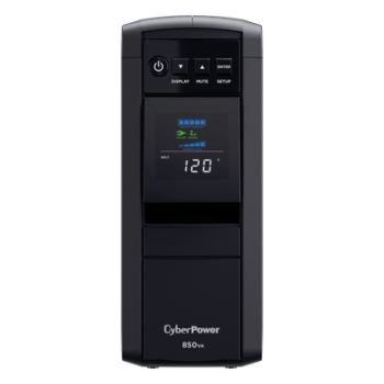 UPS de 850 VA/510 W, Topología Línea Interactiva, Entrada 120 Vca NEMA 5-15P, Onda Senoidal Pura, Tipo Torre, Con 10 Tomas NEMA 5-15R