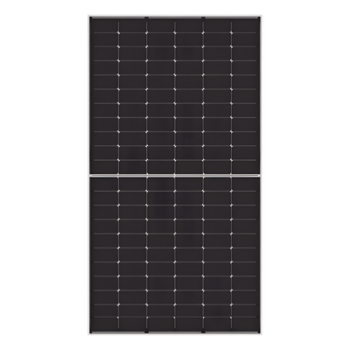 Módulo Fotovoltaico Bifacial / 620 W / 132 Celdas TOPCON Tipo N / Eficiencia 23% / 49.1 Vcc / SMBB / 2400/5400 Pa