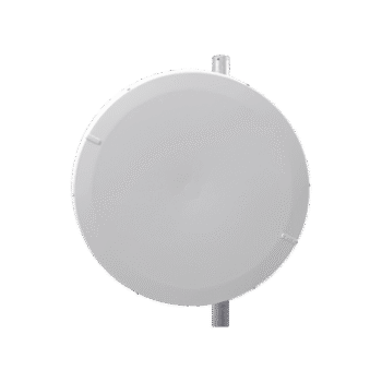 2 Antenas Direccionales de Alto Rendimiento/ Parábola profunda para mayor aislamiento al ruido / 29 ± 1 dBi / 4.9 - 6.4 GHz / Conectores N-Hembra / Fácil Montaje y Soporte de acero inoxidable / Radomo Incluido