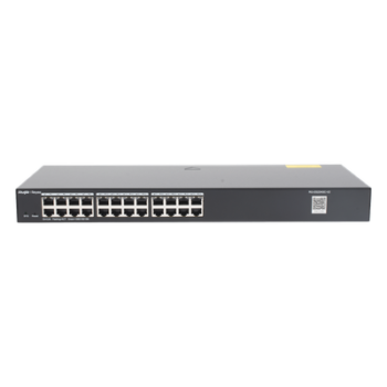 Switch Administrable / 24 Puertos Gigabit / Auto-Negociación / Gestión en la Nube / Montaje Rack / Compatible CCTV