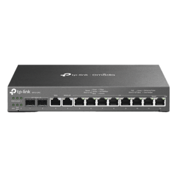 Router Multi-WAN / Controlador SDN Integrado / Switch PoE+ 110 W / 2 SFP 1G / 24,980 Sesiones Concurrentes / 942.1 Mbps