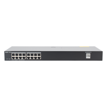 Switch Administrable / 16 Puertos Gigabit / Gestión en la Nube Gratuita / Prevención de Bucles / Montaje Rack