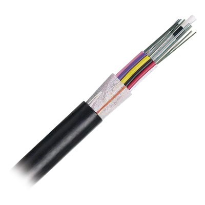 Cable de Fibra Óptica / 6 Hilos / Planta Externa / Dieléctrico / Monomodo OS2 / 0.40 pulgadas (10.16 mm)