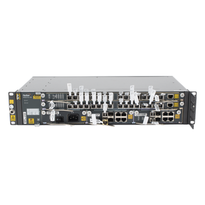 OLT GPON Carrier Class / 32 Puertos GPON / Switching 1.04 Tbit/s / 2 Ranuras Modulares / 2 UR Rack 19" / Fuente CA 90-290 V
