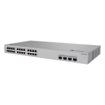 Switch Administrable Capa 2 / 24 Puertos PoE+ Gigabit / 2 SFP 2.5 Gbps + 2 SFP+ 10 Gbps / PoE Perpetuo / 195 W / 98 Gbps / 2.95 x 18.04 x 11.81 in