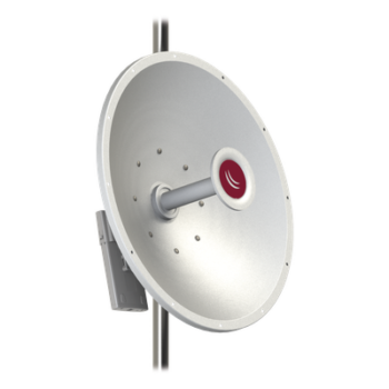 Antena Parabólica Direccional / 5 GHz / 30 dBi / Rango 4.7 - 5.875 GHz / Conector RP-SMA Hembra / Resistencia Viento 201 km/h (125 mph)