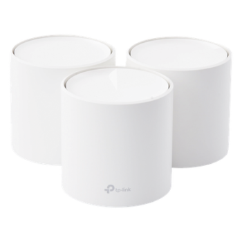 Sistema Mesh Wi-Fi 6 / AX1800 Mbps / 4 Streams / 2 Puertos Gigabit WAN/LAN / 2 Antenas Internas / Cobertura Interior