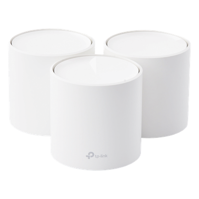 Sistema Mesh Wi-Fi 6 / AX1800 Mbps / 4 Streams / 2 Puertos Gigabit WAN/LAN / 2 Antenas Internas / Cobertura Interior
