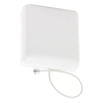 Antena direccional tipo Panel / 698-960 MHz, 1710-2700 MHz / Ganancia 4-8 dBi / Conector N-Hembra / Montaje pared interior / 0.59x0.69x0.16 pies