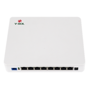 ONU Dual EPON/GPON / 8 Puertos PoE 802.3at Gigabit / Wi-Fi Doble banda 2.4 y 5 GHz / 1 Puerto SC/UPC / 130W / 0.64 x 0.52 x 0.10 ft