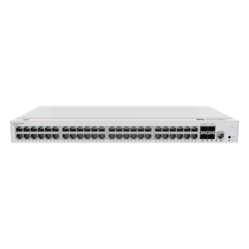 Switch Capa 3 Administrable / 48 Puertos Gigabit PoE / 4 SFP Uplink / 104 Gbps / PoE Perpetuo 380W / iStack