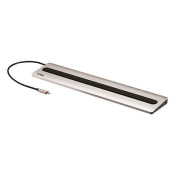 Docking Station USB-C / 13 Dispositivos Simultáneos / Dual Video 4K/60 Hz / USB 3.2 Gen 1 / Ethernet Gigabit / Power Pass-Through 85 W