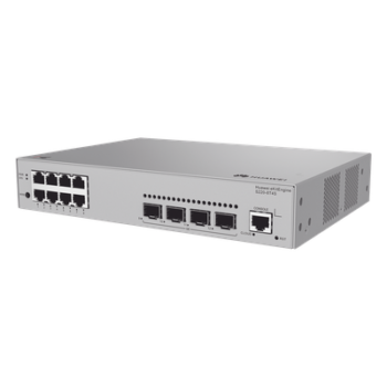 Switch Capa 2 Administrable / 8 Puertos Gigabit / 4 Puertos SFP / 24 Gbit/s / Gestión en Nube Gratuita
