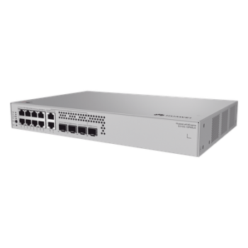 Switch de Acceso Administrable / Capa 2+ / 6x PoE+ Gigabit + 2x PoE+ Multi-Gigabit 2.5G + 2x Gigabit + 2x SFP + 2x SFP+ / PoE Perpetuo / 128 W PoE / 3.6 x 18.3 x 14.0 pulgadas