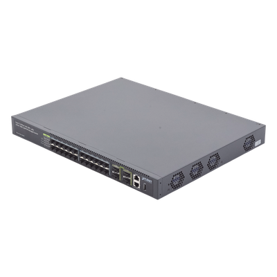 Switch Administrable Capa 3 / 24 Puertos 10G SFP+ / 4 Puertos 40G/100G QSFP28 / 800 Gbps Capacidad de Switching