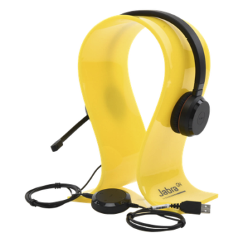 Auricular Profesional / Cancelación Pasiva de Ruido / Conexión USB y 3.5 mm / Micrófono con Cancelación de Ruido / Control de Llamadas con LED / Plug and Play