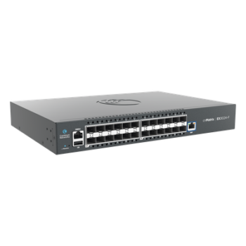 Switch Core/Distribución / 24 Puertos SFP+ 10 Gbps / Capa 2 y 3 / 480 Gbps Throughput / Doble Fuente AC Redundante / 1U Rack