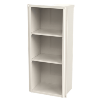 Gabinete Abierto / 3 Niveles / Sin Puerta / Acero Galvanizado / 400 x 1060 x 300 mm (15.7 x 41.7 x 11.8 in)