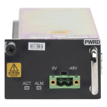 Fuente de Poder para OLT / -48 Vcc / Rango Entrada -40 a 57 Vcc / Monitoreo Activo/Standby / Conmutación Automática por Falla