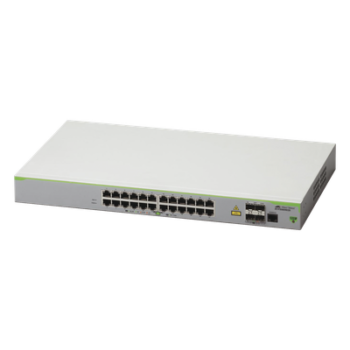 Switch Administrable CentreCOM FS980M, Capa 3 de 24 Puertos 10/100 Mbps + 4 SFP Gigabit