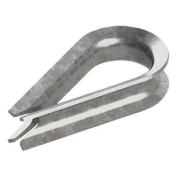Cuello para Cable / Calibre 5/16" (7.94 mm) / Acero Galvanizado / Torres Arriostradas / Sistema de Retención