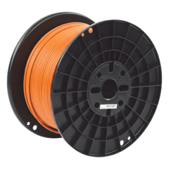 Cable UTP Cat6A / 23 AWG / CMR Riser / 305 m (1000 ft) / LSZH-FEP-PVC / Naranja