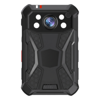 Cámara Corporal Portátil / 2K 2688x1512p @30fps / Pantalla 2.4" LCD / IP68 / IR 10 m (32.8 ft) / Wi-Fi 802.11ac / 4G / GPS / 64GB Interno / 40 Megapixel