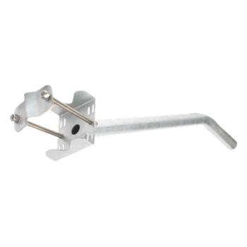 Brazo para Luminaria / Acero ASTM A-36 / Ø 2' Calibre 18 / Largo 105 cm / Galvanizado en Caliente / Postes 4' a 6'