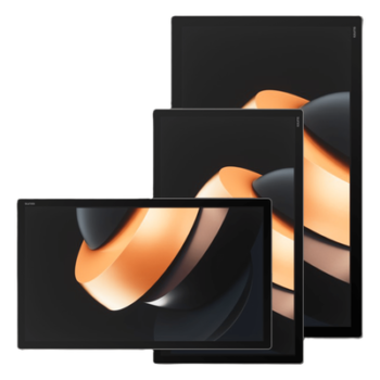 Pantalla Interactiva / 22 Pulgadas / FHD 400 Nits / Inclinación 15° a 80° / IP54 / PoE / Android 13 / NFC / Bluetooth 5.0