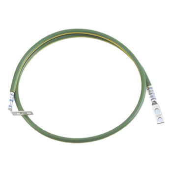 Jumper de Aterrizaje para Racks / 6 AWG / Terminal 90° / 0.60 m (2 ft) / StructuredGround