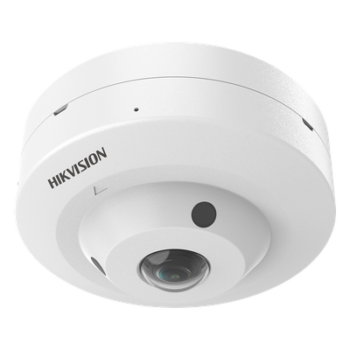 Cámara Fisheye TurboHD / 3K 2960x1665 / Lente 1.8 mm / 180° FOV / Audio y Micrófono / Luz Dual IR y Blanca 10 m (32.8 ft) / IP67 / IK08