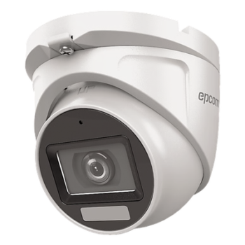 Cámara Turret TURBOHD / 2 Megapixel / Dual Light 30 m (98.4 ft) IR + 20 m (65.6 ft) Luz Blanca / Audio Integrado / IP66 / Metal