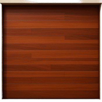 Sección para Puerta de Garage / Panel 21" / Acabado Laminado Premium / 16 pies (4.88 m) Ancho / Estilo Americano / Aislamiento Térmico y Acústico