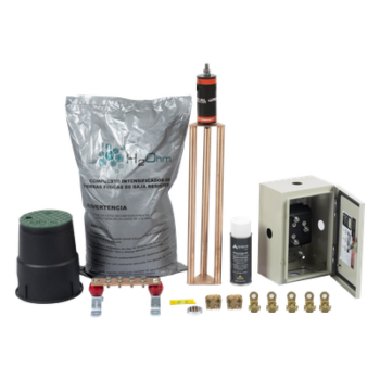 Kit de Tierra Física modelo TG100K con Electrodo Magnetoactivo 67 x 17 cm, capacidad Max: 100 AMP