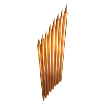Varilla de Acero con Recubrimiento de Cobre Diámetro 1/2" de 1 m de Largo (1 Pieza).