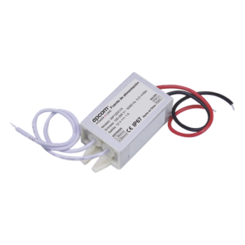 Fuente 12 V  |  1 Amper  |  Waterproof  | Intemperie grado IP67
