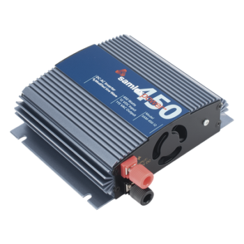 Inversor de Corriente Onda Modificada (CD-CA). Potencia Nominal 450 W, Ent:12Vcc, Sal: 115Vca 60 Hz.