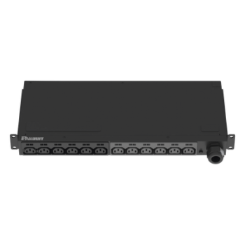 PDU Básico para Distribución de Energía, Enchufe de Entrada NEMA L6-30P, Con 12 Contactos C13, Instalación Horizontal de 19in, 1UR, 30 Amp, 208 Vca