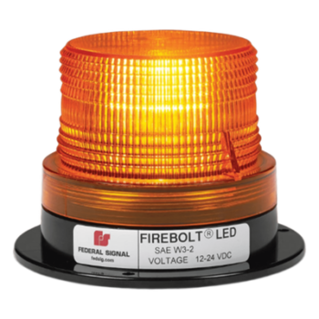 Estrobo ámbar FIREBOLT PLUS de tecnología LED, 12-72 Vcc