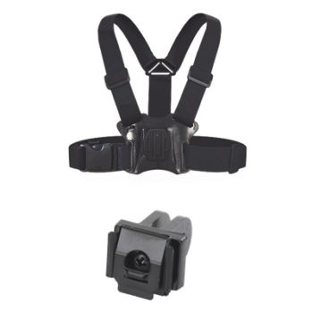 Kit de Arnes de Pecho y Adaptador para Body Cam HIKVISION / Compatible con DS-MH2311 y DS-MCW406.