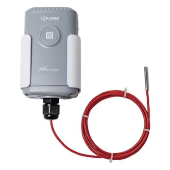 Sensor Industrial de Temperatura con Sonda PT100 y LoRaWAN (Hasta 200°C) / para BMS y Procesos Industriales