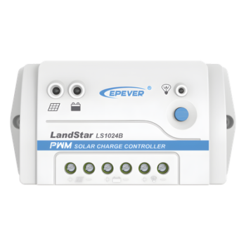 Controlador Solar PWM / 10A / 12/24V / RS-485 / Baterías Gel-AGM-Selladas / Parámetros Configurables