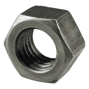 Tuerca Hexagonal Galvanizada de 3/8" (9.5 mm)/ Bolsa con 100 piezas.