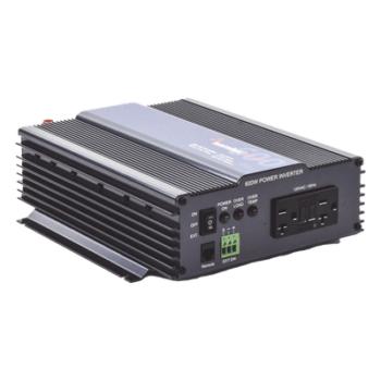 Inversor de Corriente Onda Pura 600W, Entrada 24 Vcc, Salida 120 Vca